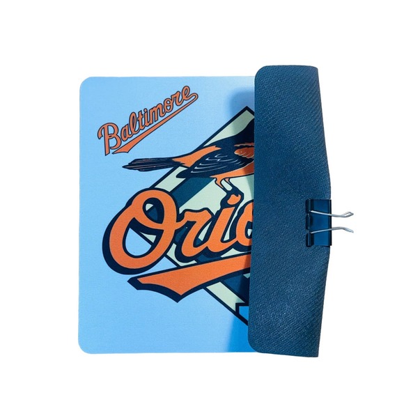 ORIOLES BASEBALL HIGH QUALITY MOUSE PAD MAT MADE TO ORDER - Picture 3 of 4